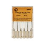 Espaciador endodóntico MANI acero inoxidable 25 mm #15–40