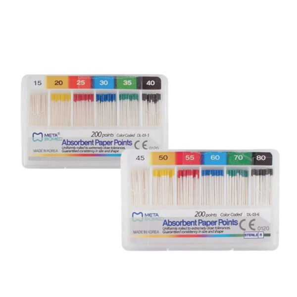 Puntas de papel absorbente MetaBiomed #45