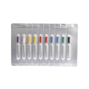 Tiranervio corto Dentsply acero inoxidable 25 mm (10 unidades)